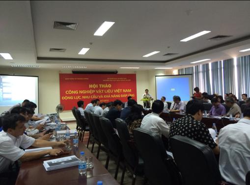Ban Kinh tế Trung ương: Tổ chức Hội thảo quốc tế “Công nghiệp vật liệu Việt Nam – động lực, nhu cầu và khả năng đáp ứng”