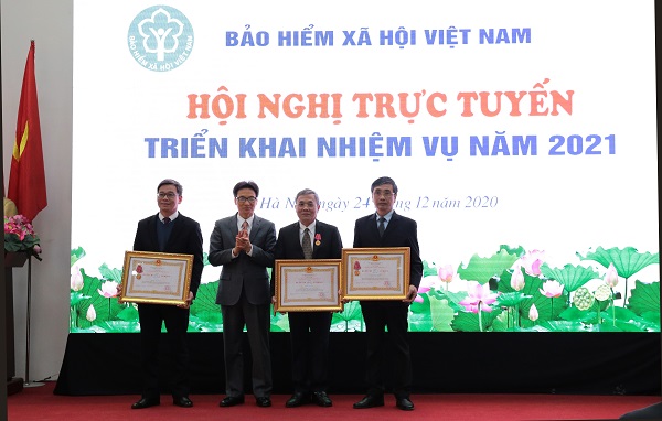 Ngành BHXH Việt Nam: Hội nghị trực tuyến triển khai nhiệm vụ năm 2021