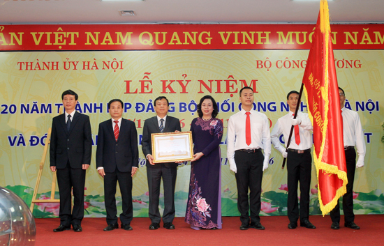 Đảng bộ Khối Công nghiệp Hà Nội: Kỷ niệm 20 năm thành lập và đón nhận Huân chương
