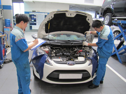 Ford Việt Nam: Chuẩn hóa quy trình dịch vụ sửa chữa tiêu chuẩn