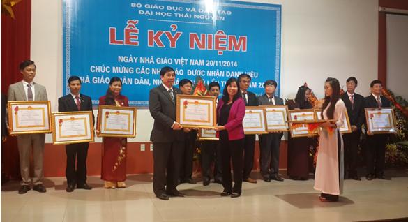 Đại học Thái Nguyên: Tổ chức Lễ kỷ niệm 32 năm ngày Nhà giáo Việt Nam 20/11
