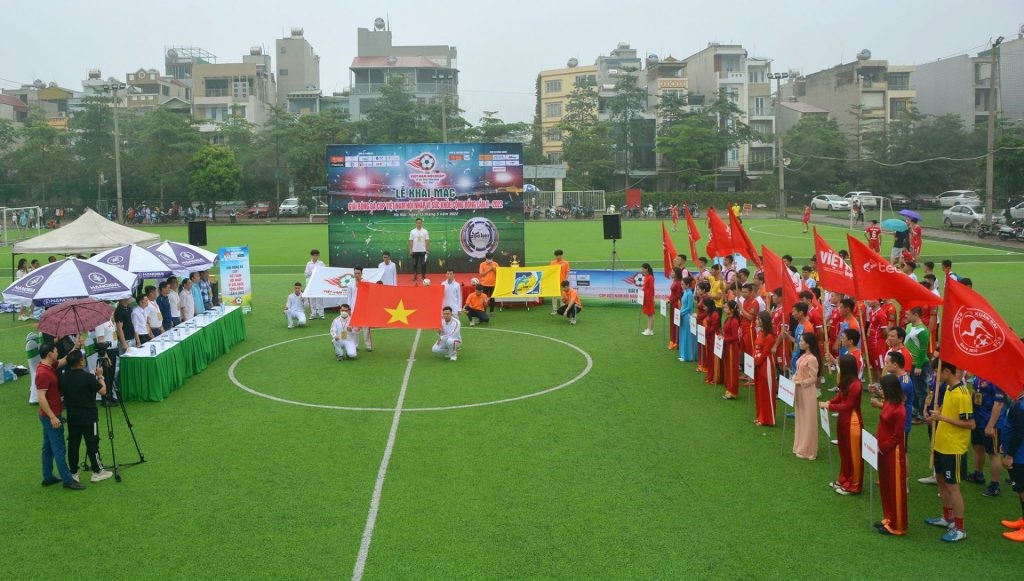 Khai mạc Giải bóng đá Cup Việt Nam Hội nhập – Vì sức khỏe cộng đồng lần II