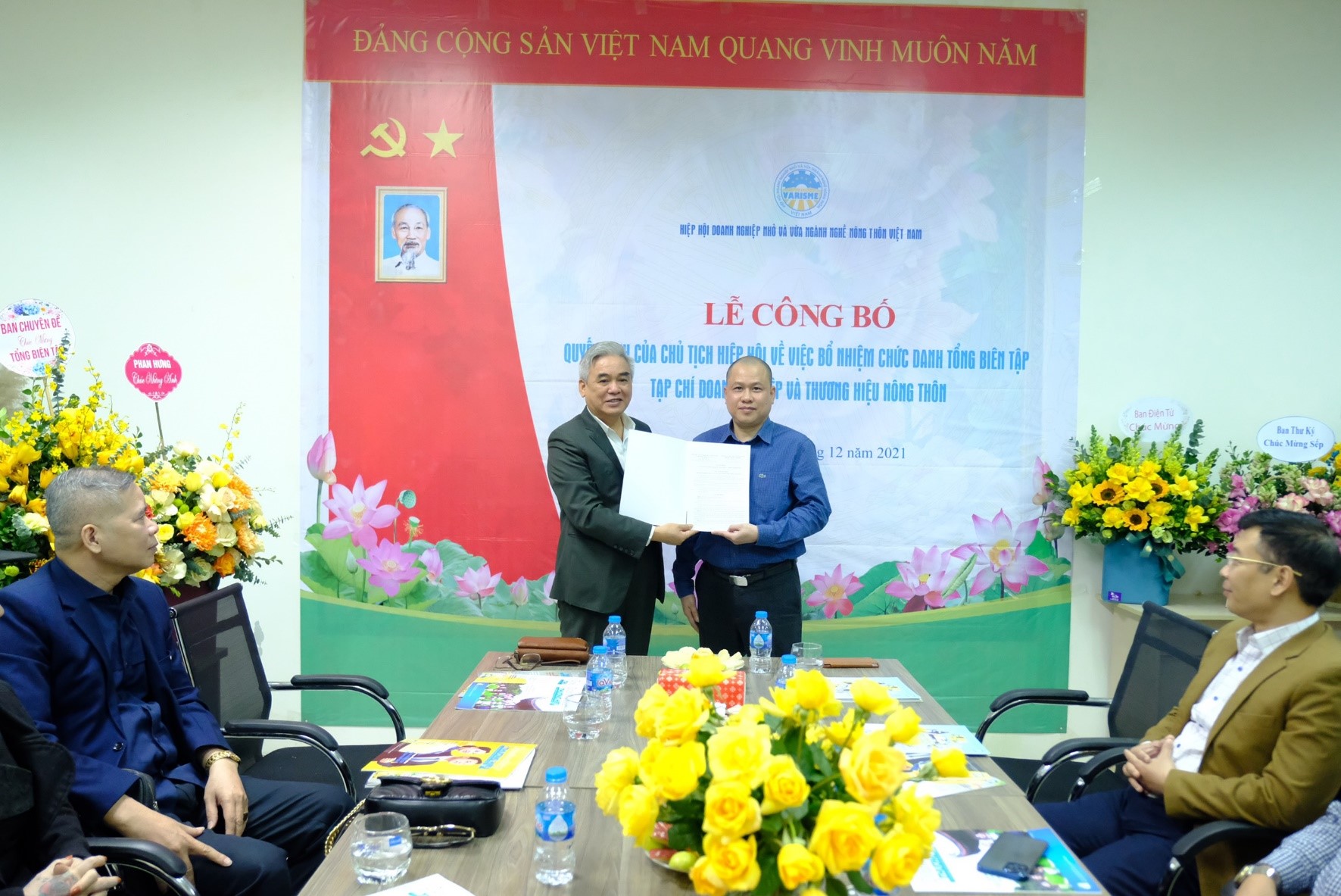 Nhà báo Nguyễn Nam Thắng được bổ nhiệm giữ chức Tổng Biên tập Tạp chí Doanh nghiệp và Thương hiệu nông thôn