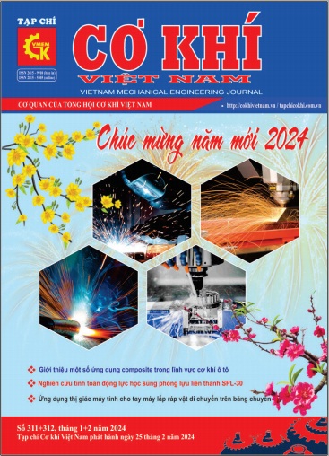 Tạp chí Cơ khí Việt Nam số 311+312, tháng 1+2 năm 2024