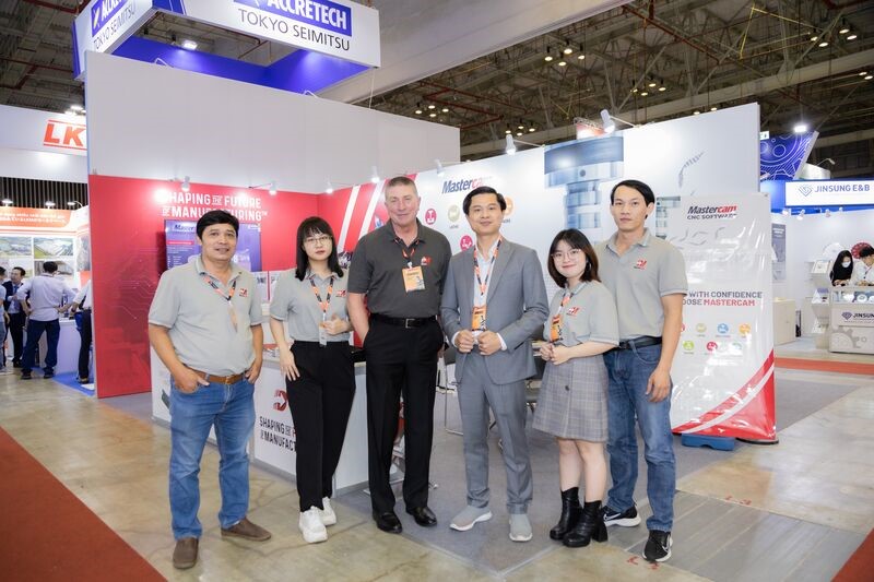 3D Smart Solutions introduces Mastercam - CNC Software at METALEX Vietnam 2022 – Ready for the future of mechanical processing industry