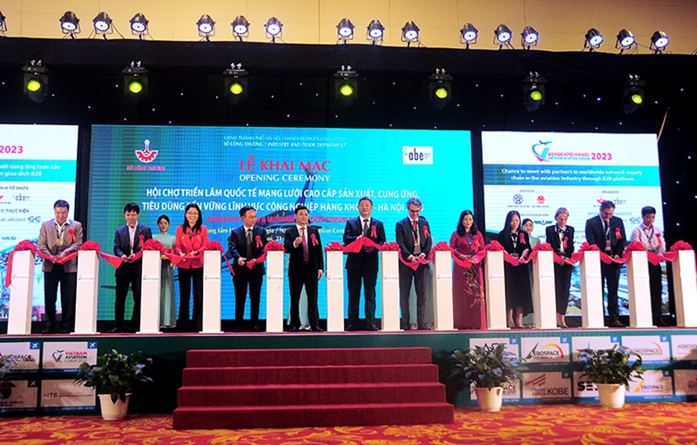 Triển lãm quốc tế về công nghiệp hàng không lần đầu tiên diễn ra Hà Nội 2023