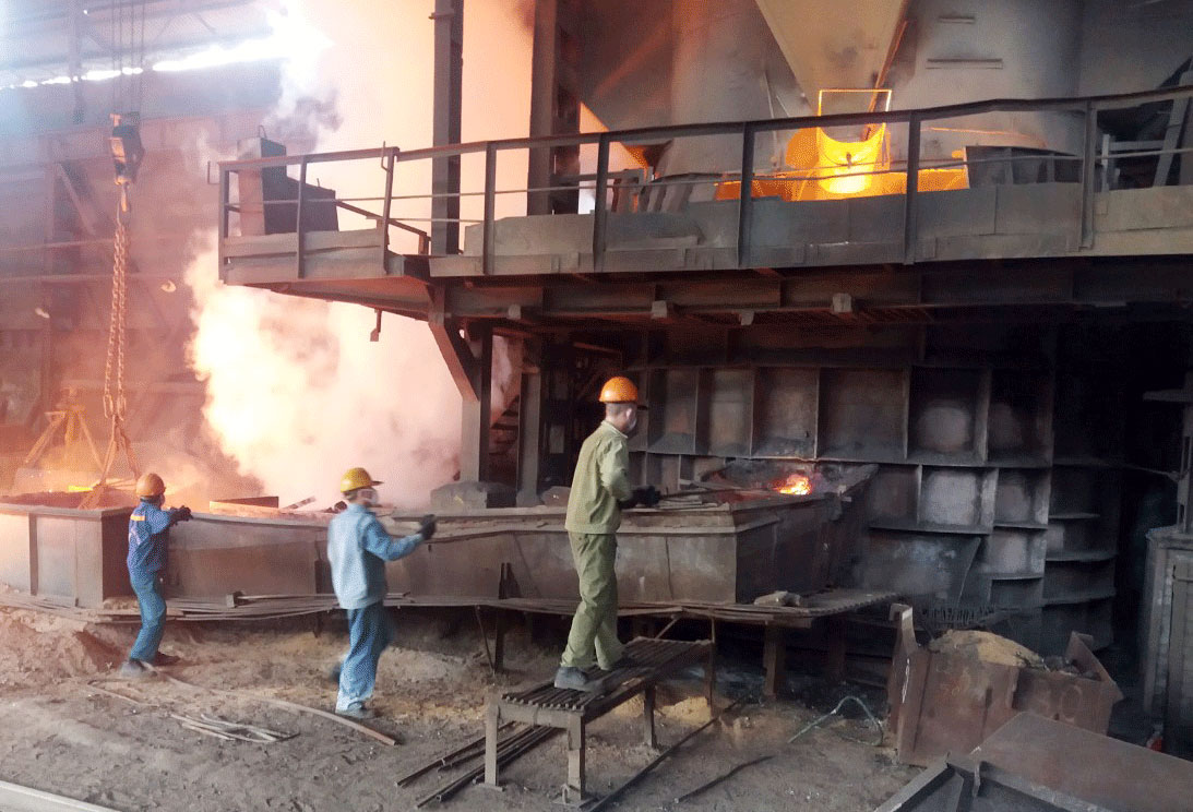 Công ty CP Hợp kim sắt gang thép Thái Nguyên: Đảm bảo việc làm, thu nhập cho người lao động