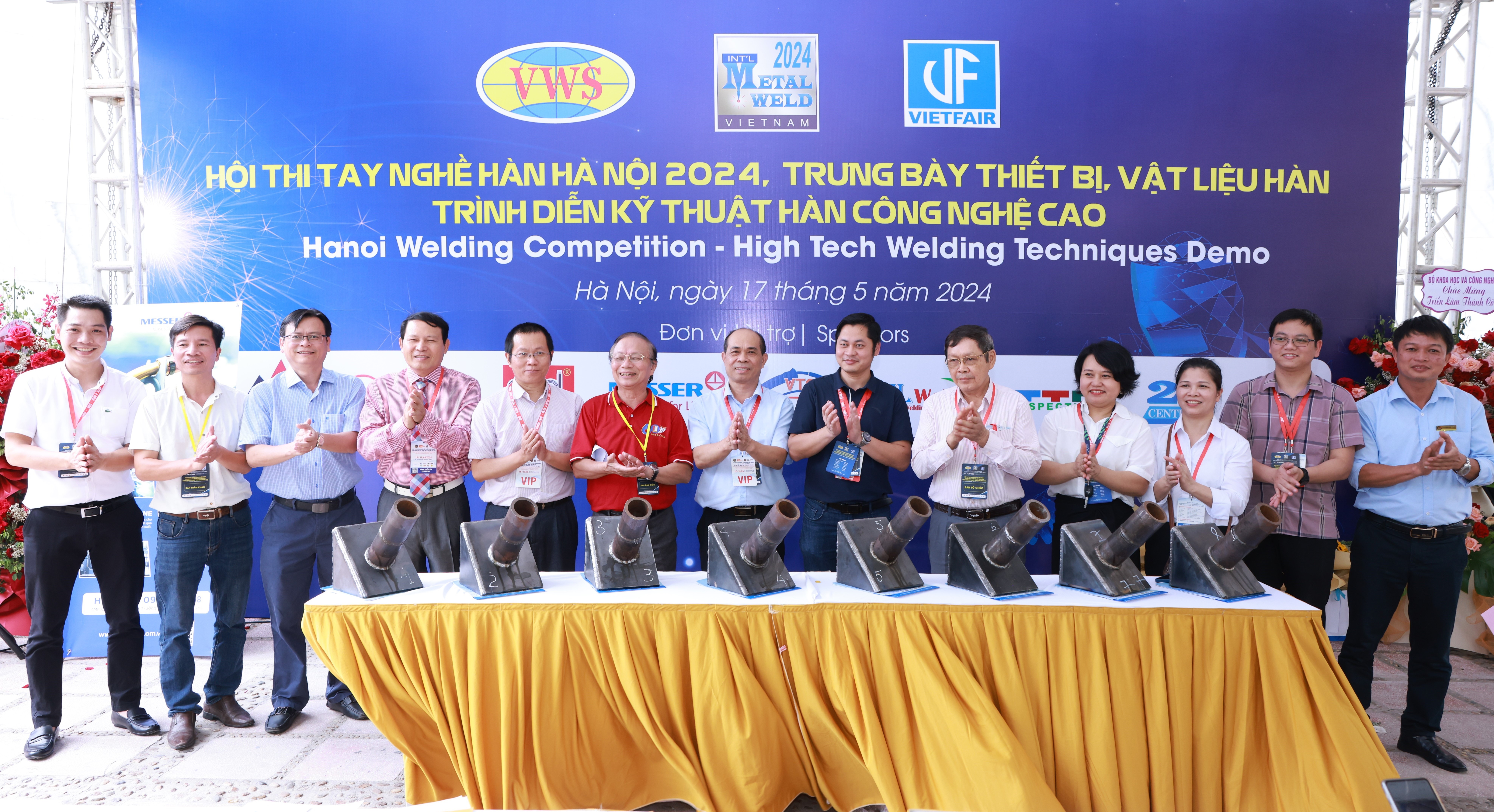 Hội Khoa học Kỹ thuật Hàn Việt Nam (VWS) tổ chức thành công Hội thi tay nghề Hàn Hà Nội 2024