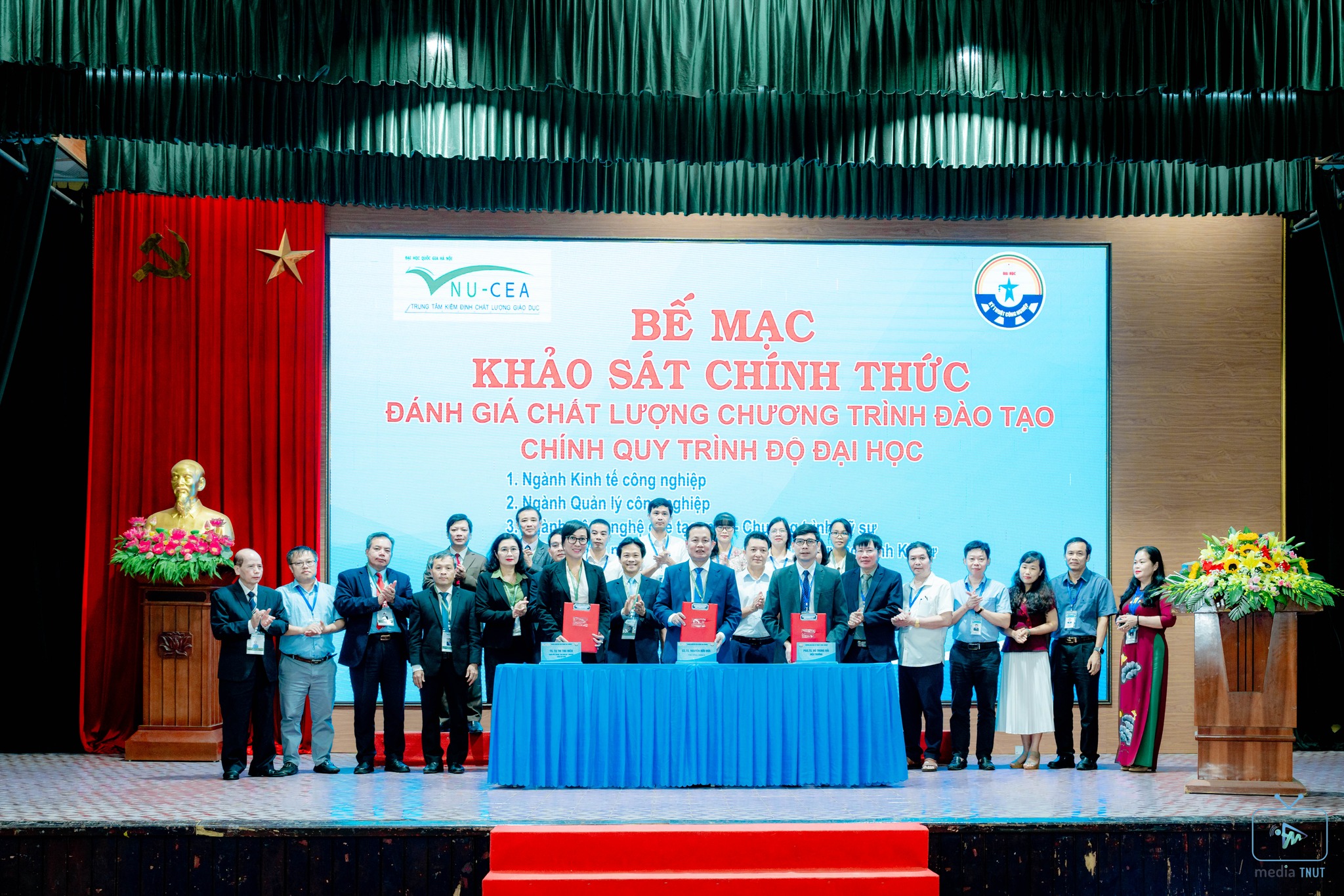 TNUT: Bế mạc khảo sát đánh giá chất lượng 07 chương trình đào tạo trình độ đại học hệ chính quy